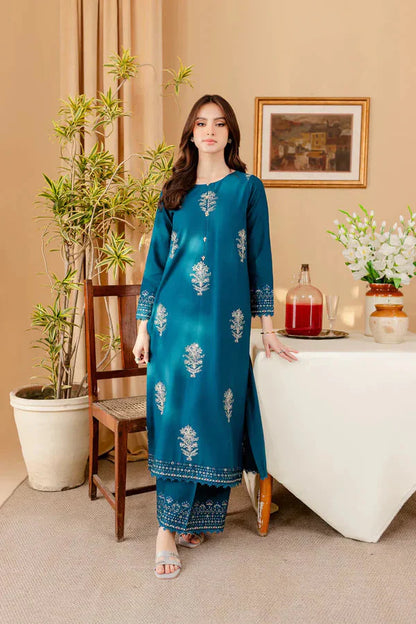 Melyvin 2pc Embroidered suit