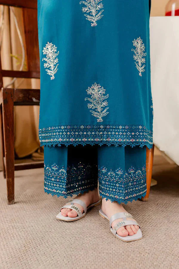 Melyvin 2pc Embroidered suit